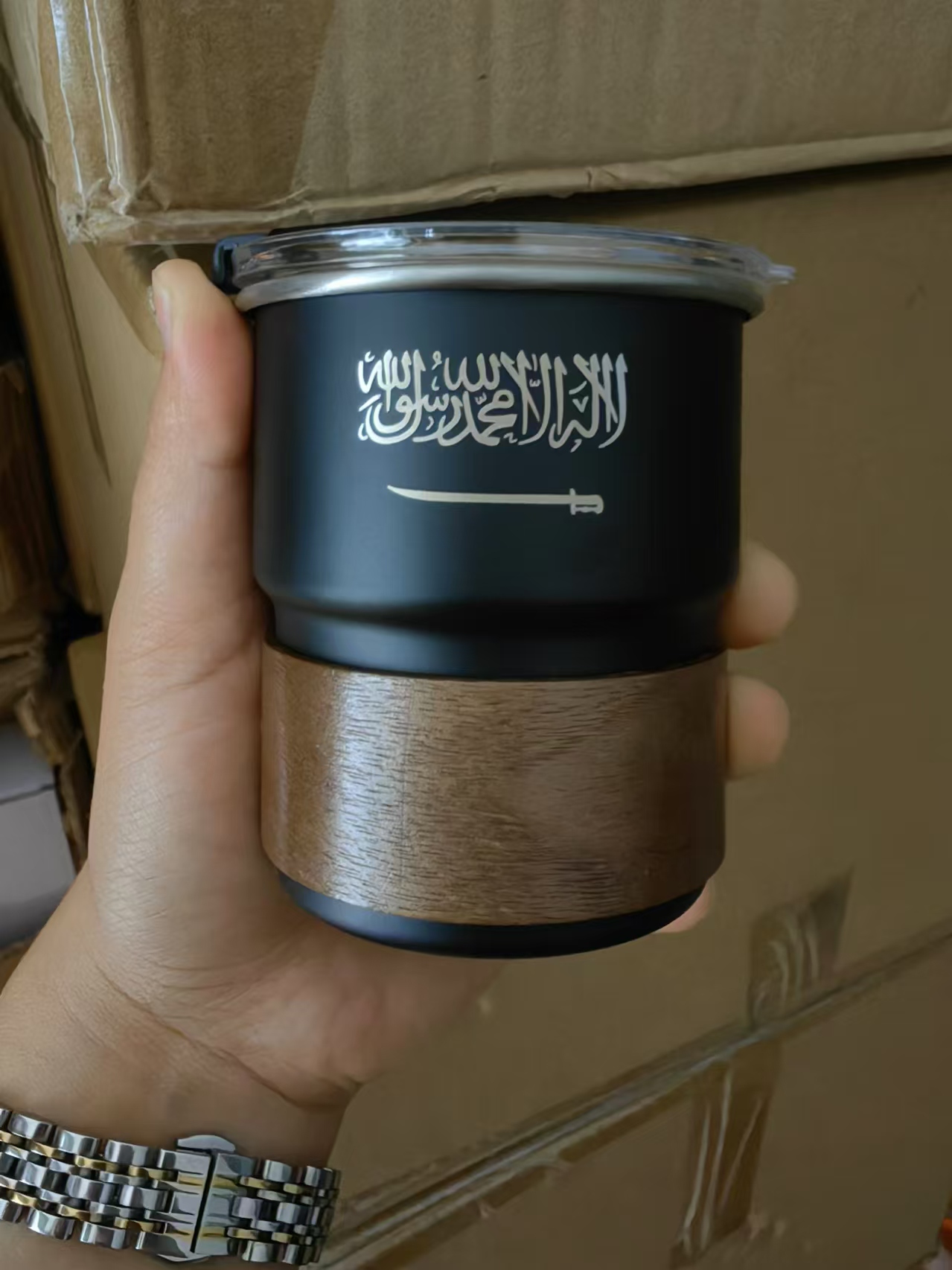 Coffee Equipment Eu - كوب بيرة من الفولاذ المقاوم للصدأ