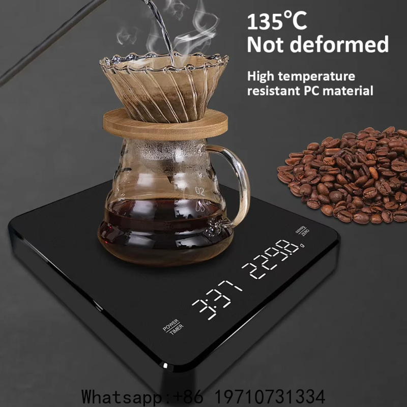 Scale Drip Timer - ميزان قهوة إسبريسو رقمي جديد مع