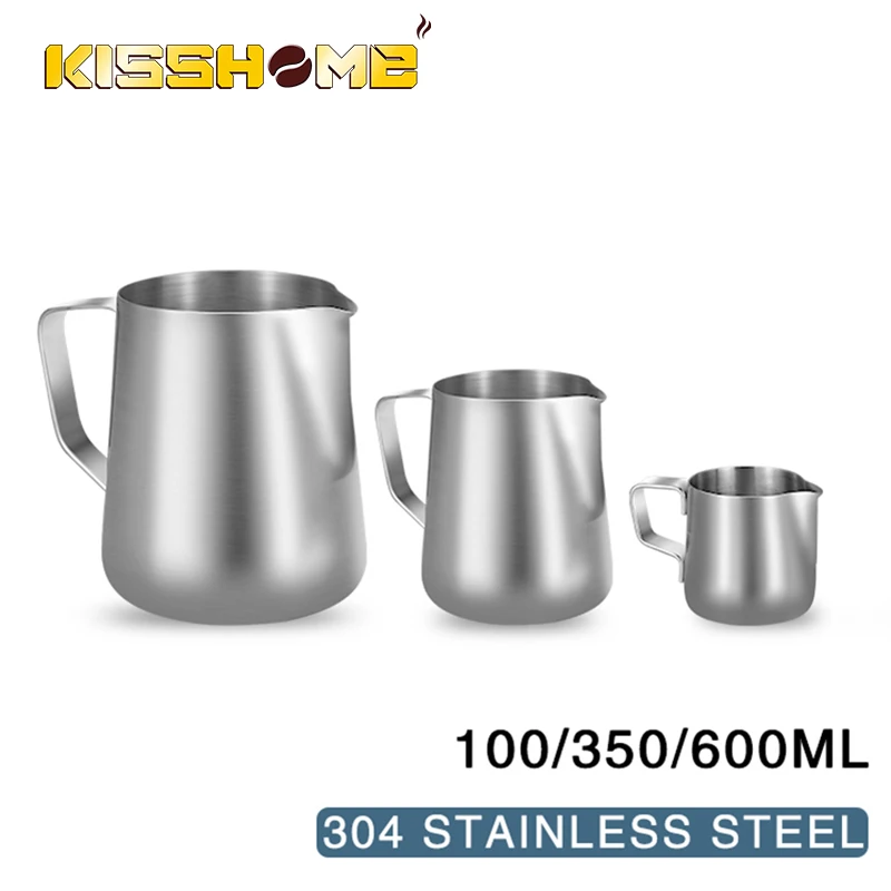 Milk Steaming Pitcher - القهوة الحليب مزبد إبريق الفولاذ المقاوم