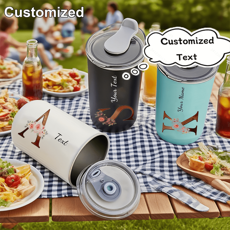 Coffee Equipment Eu - كوب سفر مخصص من الفولاذ المقاوم