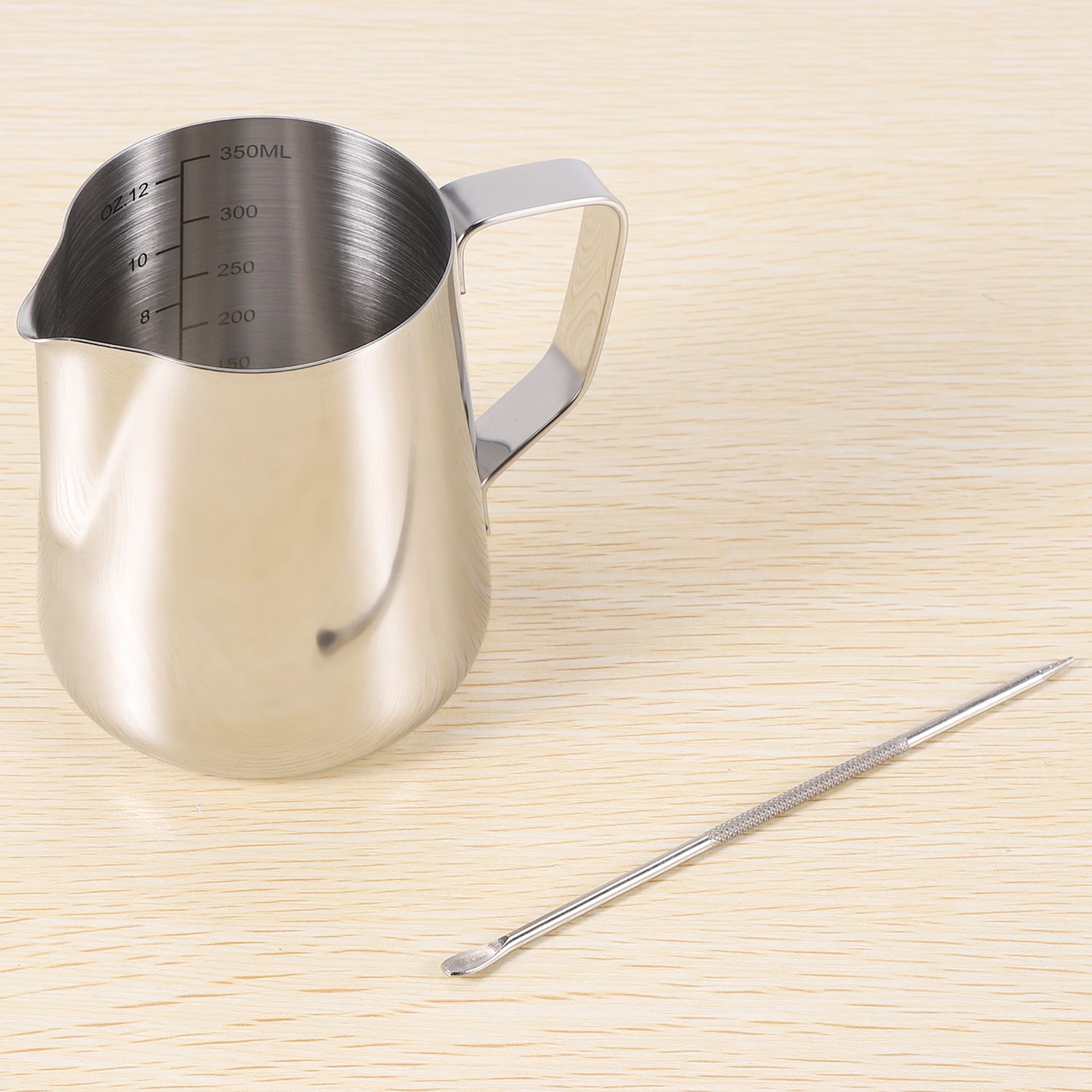 إبريق تبخير الحليب 350 مل (12  - مراجعة Milk Steaming Pitcher وسعره