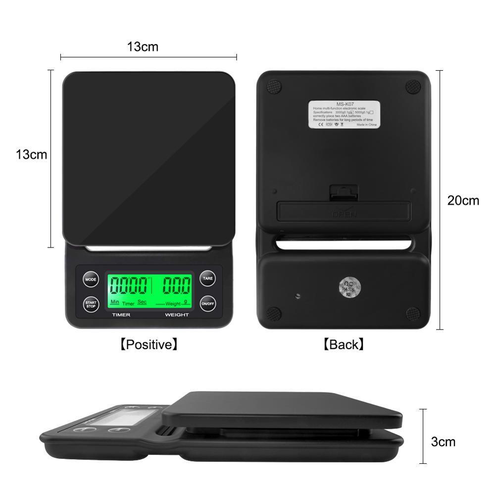 ميزان قهوة إلكتروني محمول عالي - مراجعة Scale Drip Timer وسعره
