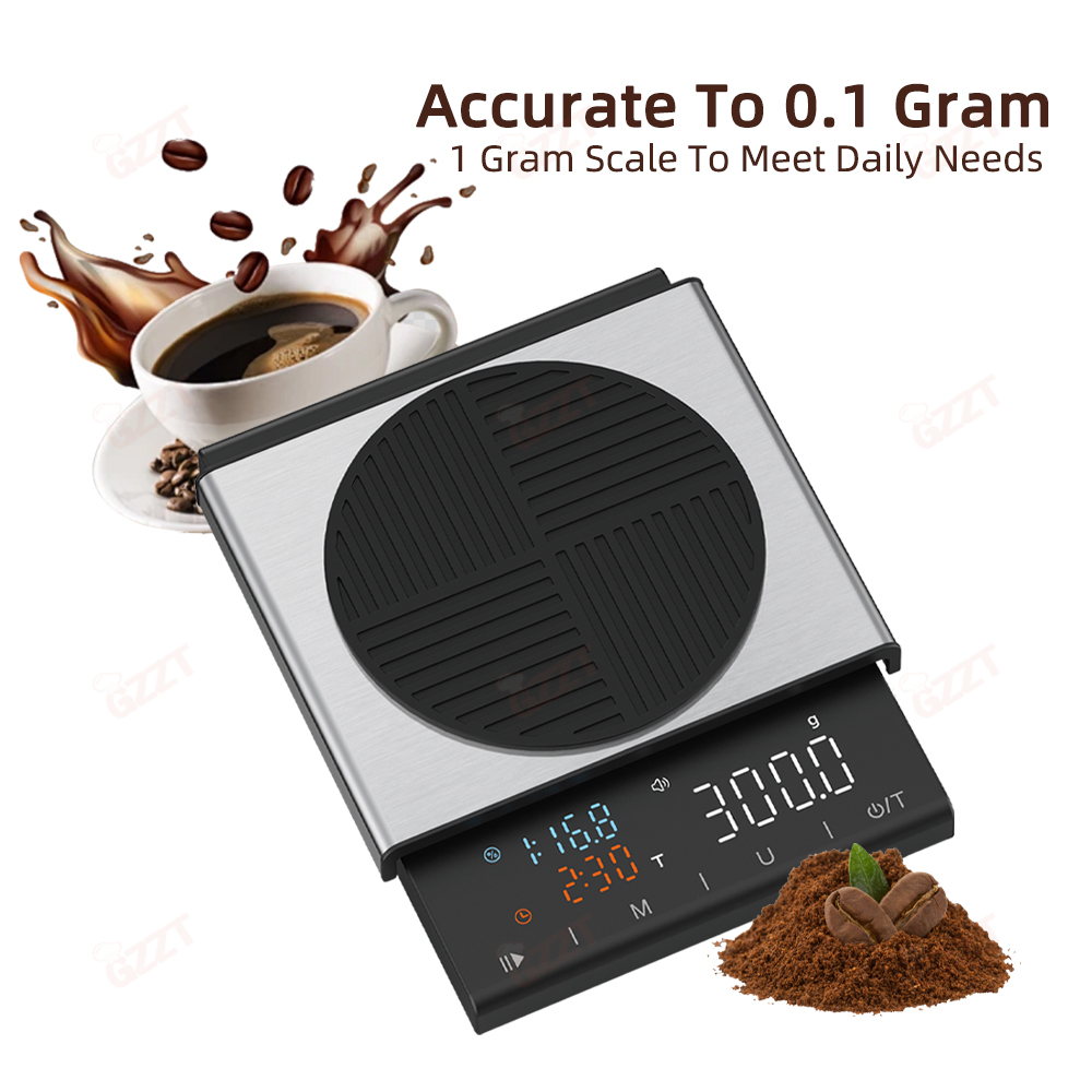 GZZT 22R ميزان القهوة الرقمي ل - مراجعة Scale Drip Timer وسعره