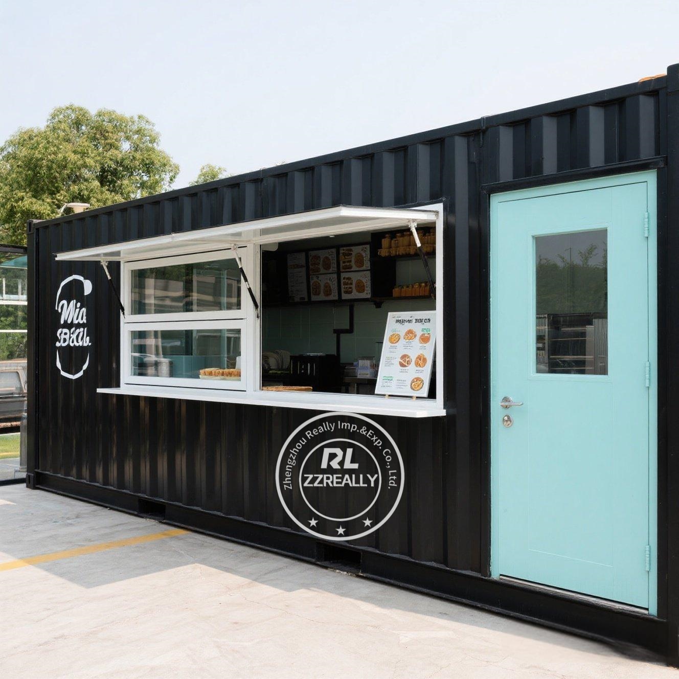 مقهى حاوية جديدة مع مطبخ مجهز  - مراجعة Coffee Equipment Store وسعره