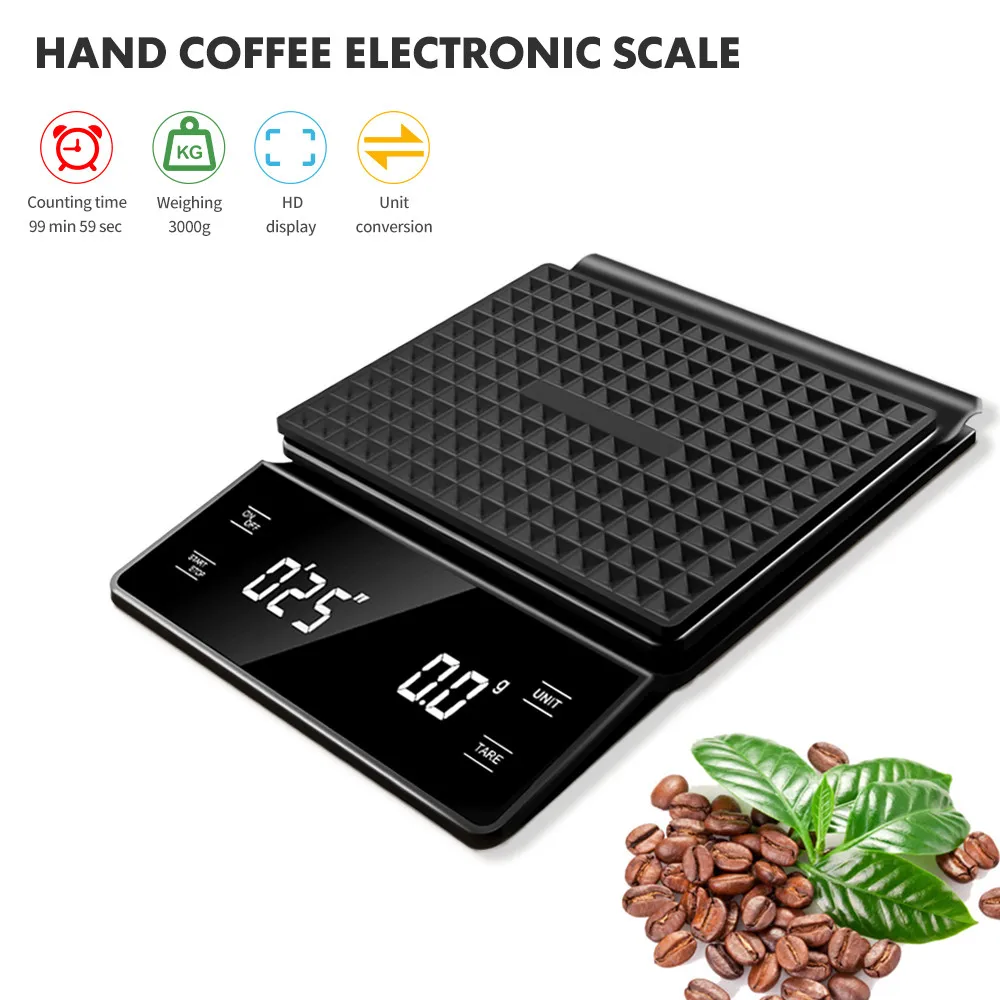 ميزان قهوة رقمي متعدد الوظائف  - مراجعة Scale Drip Timer وسعره
