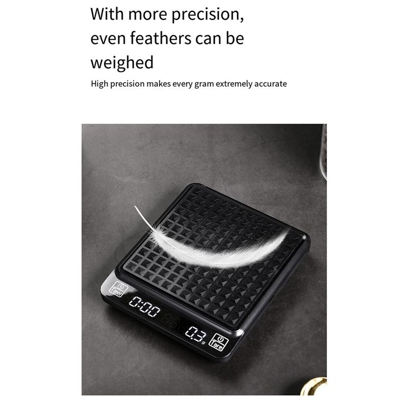 ميزان قهوة رقمي من GTBL مع مؤق - مراجعة Scale Drip Timer وسعره
