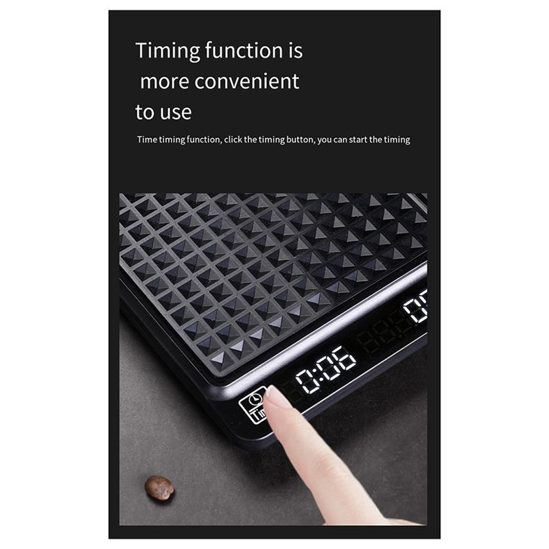 ميزان قهوة رقمي من GTBL مع مؤق - مراجعة Scale Drip Timer وسعره